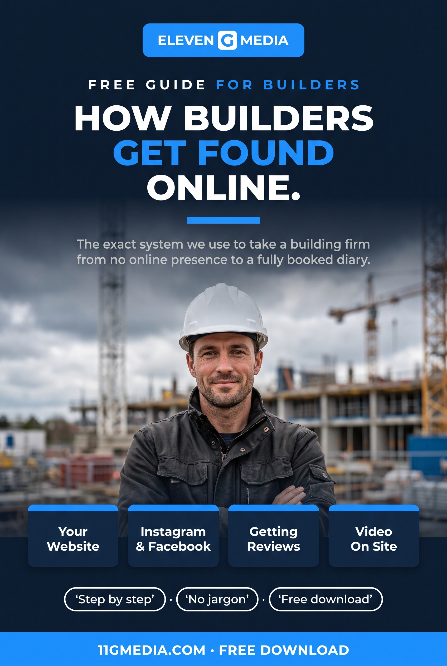 The Builders Handbook to Social Media Marketing - free ebook from Eleven G Media